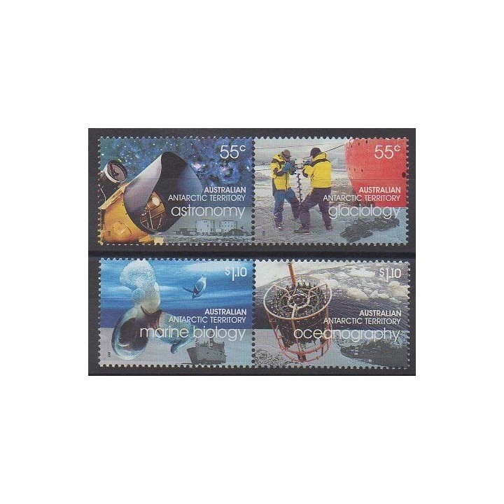 Timbres - Australie - territoire antarctique - 2008 - No 172A/172D - Sciences et Techniques - Polaire