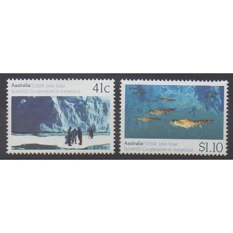 Australia - 1990 - Nb 1173/1174 - Polar