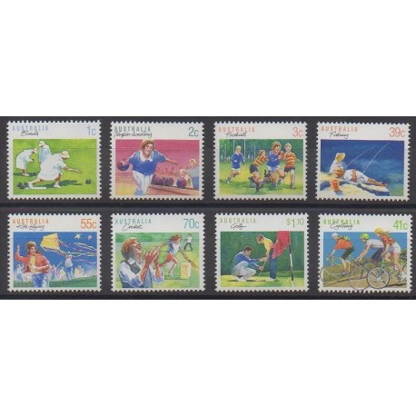 Australia - 1989 - Nb 1106A/1106G - 1126 - Various sports