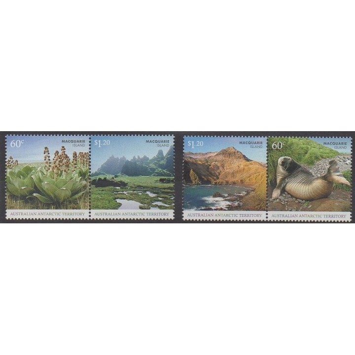 Stamps - Australian Antarctic Territory - 2010 - Nb 179/182 - Sights