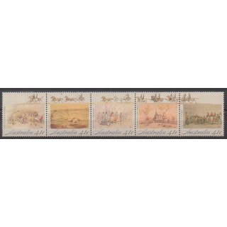 Stamps - Australia - 1990 - Nb 1168/1172 - Various Historics Themes
