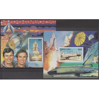 Timbres - Djibouti - 1981 - No BFPA157/BFPA158ND - Espace