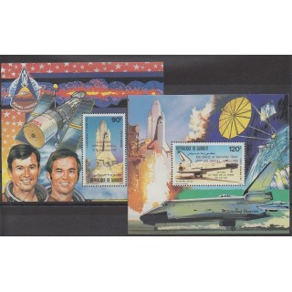Timbres - Djibouti - 1981 - No BFPA157/BFPA158 - Espace