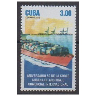 Stamps - Cub - 2015 - Nb 5428 - Boats