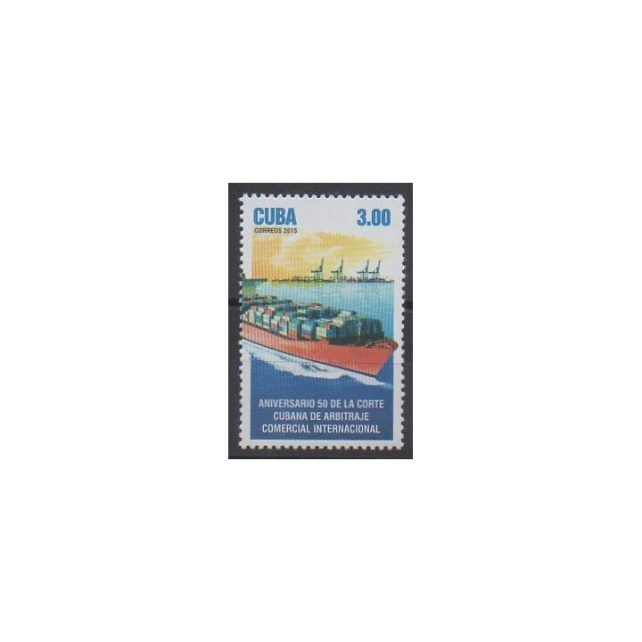 Stamps - Cub - 2015 - Nb 5428 - Boats