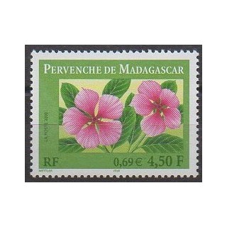 Timbres - France - Poste - 2000 - No 3306 - Fleurs