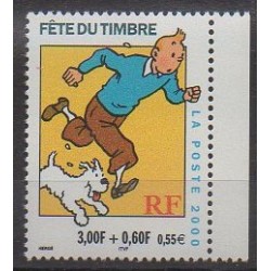 France - Poste - 2000 - Nb 3304 - Cartoons - Comics