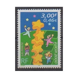 Timbres - France - Poste - 2000 - No 3327 - Europa