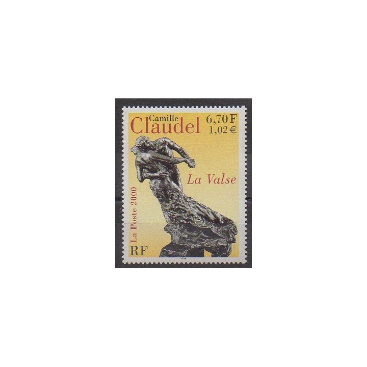 Stamps - France - Poste - 2000 - Nb 3309 - Art