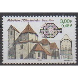 France - Poste - 2000 - Nb 3336 - Churches