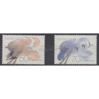 Timbres - Thème oiseaux - Danemark - 1982 - No 1179/1180