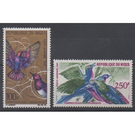 Niger - 1968 - No PA86/PA87 - Oiseaux