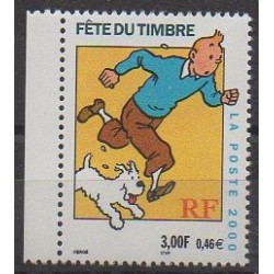 France - Poste - 2000 - No 3303a - Dessins Animés - BD