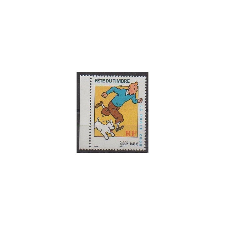 Timbres - France - Poste - 2000 - No 3303a - Dessins Animés - BD