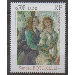 Stamps - France - Poste - 2000 - Nb 3301 - Paintings