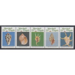 Marshall - 1987 - Nb 156/160 - Sea animals