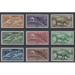Rio Muni - 1964 - Nb 48/56 - Animals