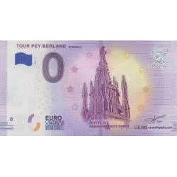 Euro banknote memory - 33 - Tour Pey Berland - 2018-1
