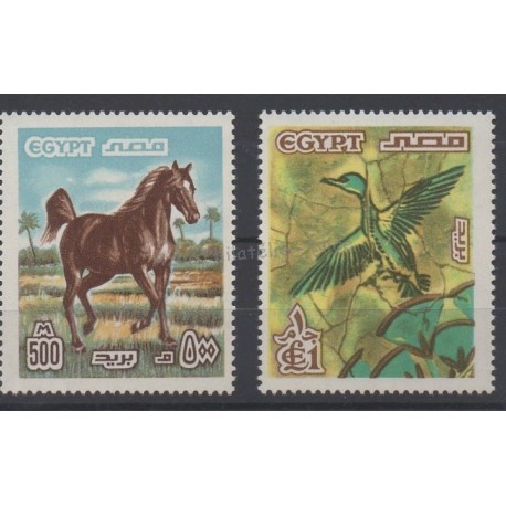 Égypte - 1978 - No 1042/1043 - Oiseaux