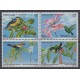 Uruguay - 1999 - Nb 1798/1801 - Flowers - Birds