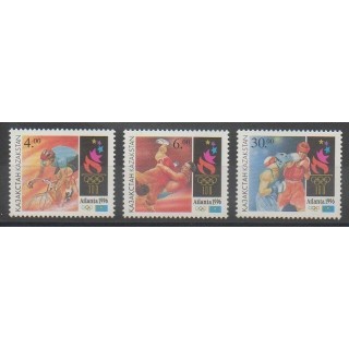 Timbres - Kazakhstan - 1996 - No 100/102 - Jeux Olympiques d'été
