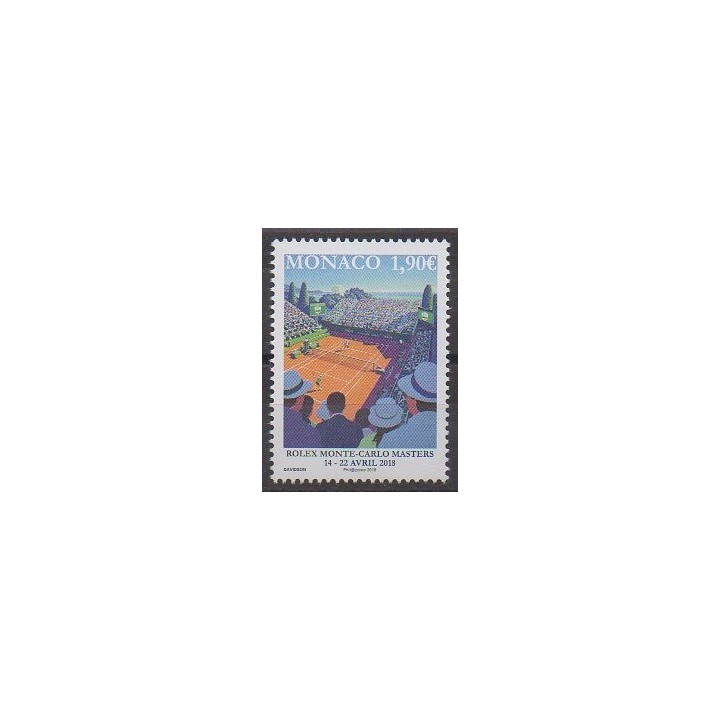 Timbres - Monaco - 2018 - No 3121 - Sports divers