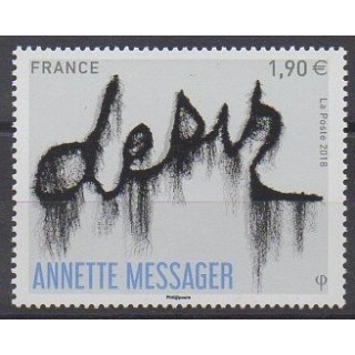 Stamps - France - Poste - 2018 - Nb 5202 - Paintings