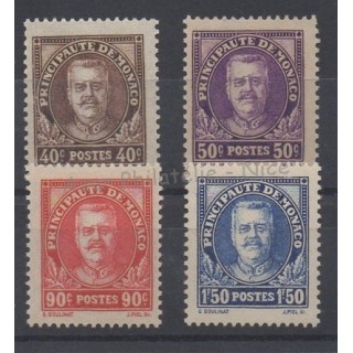 Timbres  - Monaco - Poste - 1933 - No 115/118