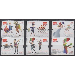 Timbres - Portugal - 2010 - No 3552/3557 - Histoire