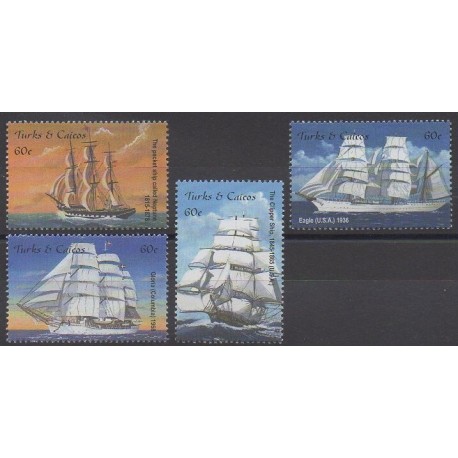 Turks et Caiques (Iles) - 2001 - No 1428/1431 - Navigation