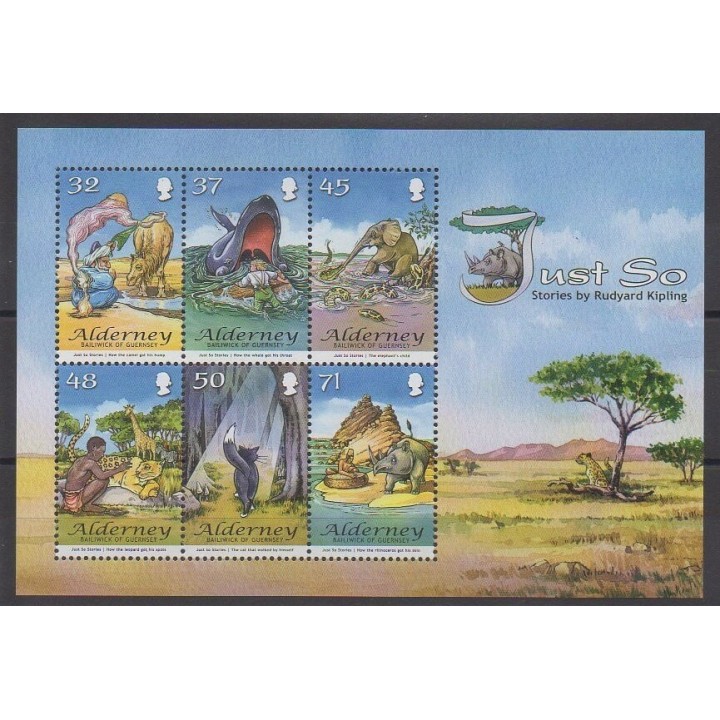 Stamps - Aurigny (Alderney) - 2007 - Nb BF20 - Literature