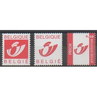Timbres - Belgique - 2002 - No 3138B/3138D - Service postal
