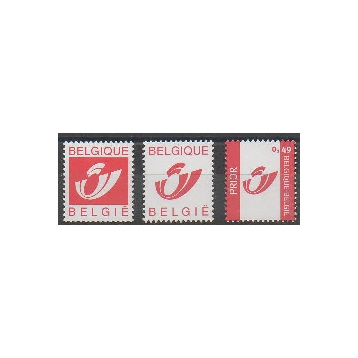 Timbres - Belgique - 2002 - No 3138B/3138D - Service postal