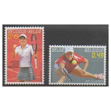 Belgique - 2003 - No 3214/3215 - Sports divers