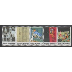 Belgique - 2004 - No 3236/3240 - Hergé