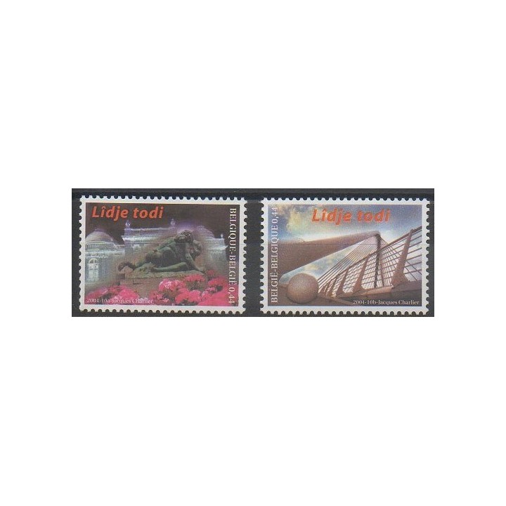 Timbres - Belgique - 2004 - No 3262/3263 - Monuments