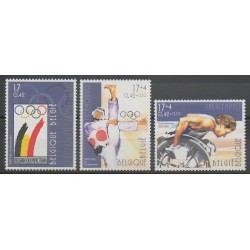 Belgique - 2000 - No 2906/2908 - Jeux Olympiques d'été
