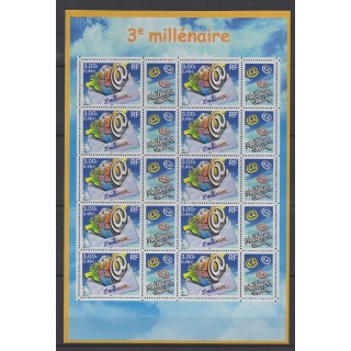 Stamps - France - Blocks and sheets - 2000 - Nb F3365