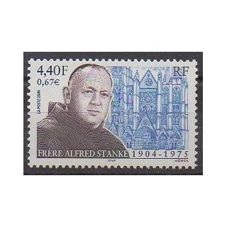 Stamps - France - Poste - 2000 - Nb 3349 - Religion