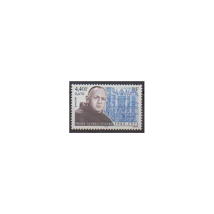 Timbres - France - Poste - 2000 - No 3349 - Religion