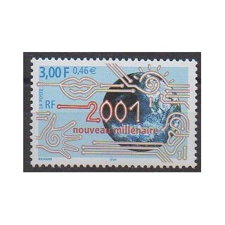Stamps - France - Poste - 2000 - Nb 3357