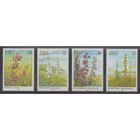 Irlande - 1993 - No 824/827 - Fleurs