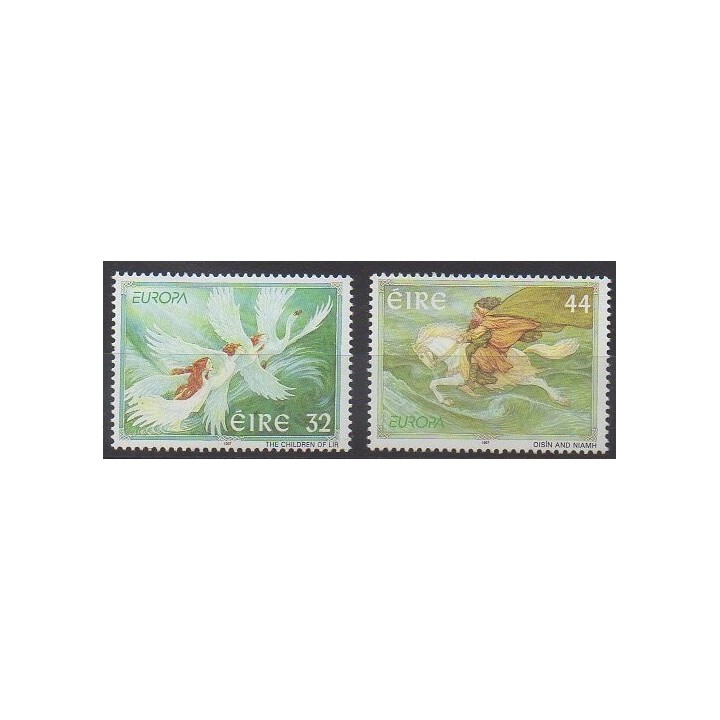 Stamps - Ireland - 1997 - Nb 1003/1004 - Literature - Europa