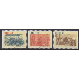 Timbres - Irlande - 1997 - No 1007/1009 - Histoire