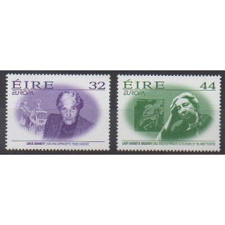 Timbres - Irlande - 1996 - No 943/944 - Célébrités - Europa