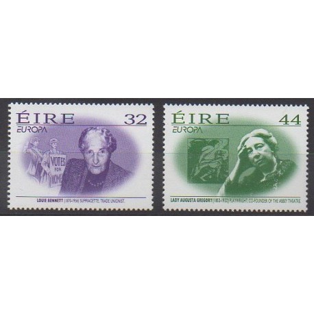 Irlande - 1996 - No 943/944 - Célébrités - Europa