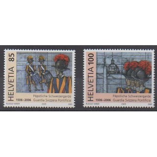 Stamps - Swiss - 2005 - Nb 1871/1872 - Pope