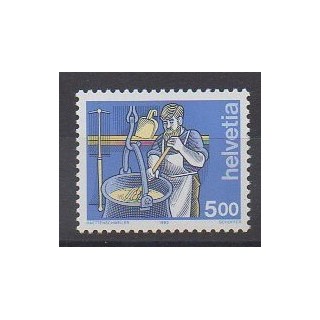 Timbres - Suisse - 1993 - No 1434 - Artisanat ou métiers
