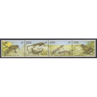 Timbres - Irlande - 1995 - No 912/915 - Reptiles