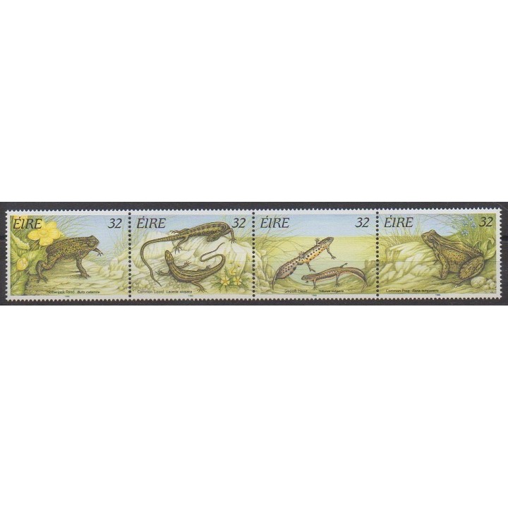 Timbres - Irlande - 1995 - No 912/915 - Reptiles